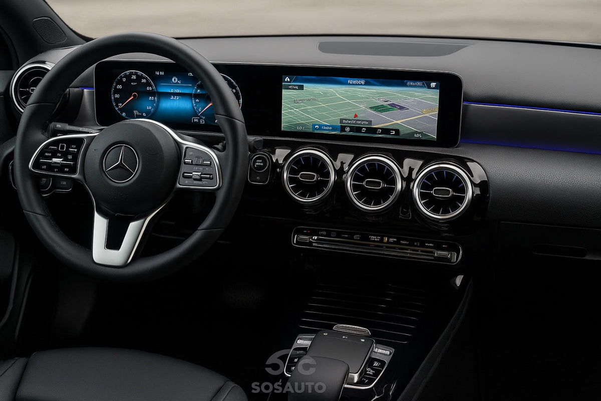 MBUX nie działa – serwis i naprawa radia Mercedes MBUX NTG6