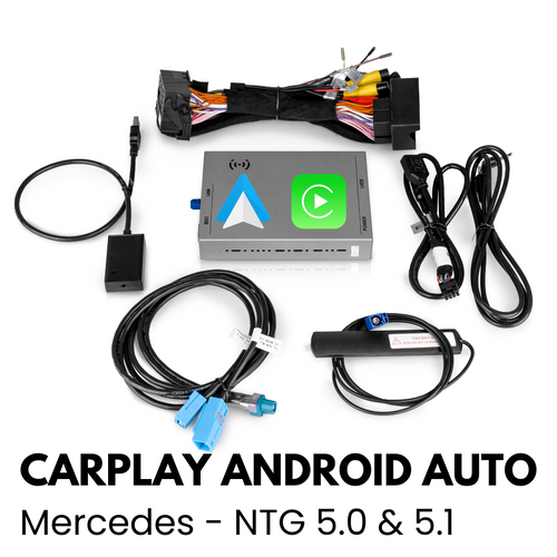 Moduł Apple Carplay & Android Auto - Mercedes-Benz & Aston Martin (NTG 5.0 & 5.1)