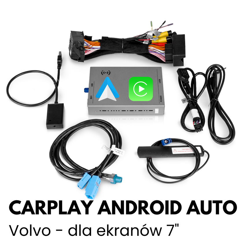 Moduł Apple Carplay & Android Auto - Volvo 7"