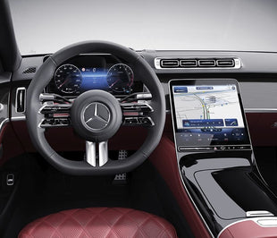 Mercedes NTG7 W223 – Konwersja JPN/USA na EU | Polskie menu, mapa Europa, GPS i lektor