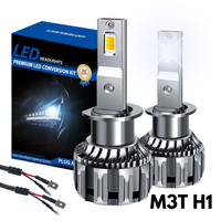 Żarówki LED M3T - H1 HOMOLOGACJA ( 12-68V / 3000K & 6800K, Żółte & Białe / 60W / 11'600 LM ) 2 sztuki