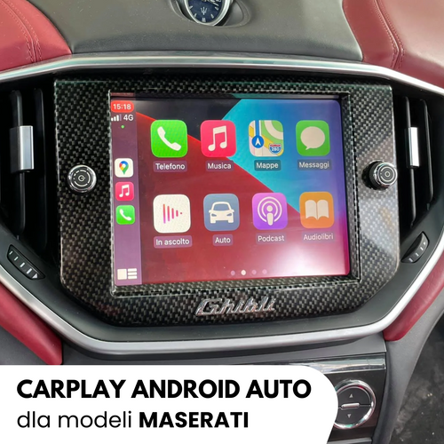 Moduł Apple Carplay & Android Auto - Maserati 7"