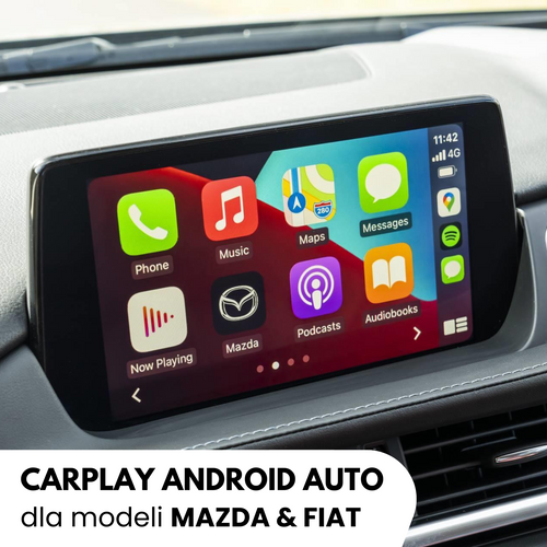 Moduł Apple Carplay & Android Auto - Mazda & Fiat (Connect) - wersja bezprzewodowa