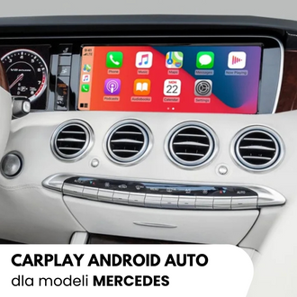 Moduł Apple Carplay & Android Auto - Mercedes-Benz & Aston Martin (NTG 5.0 & 5.1)