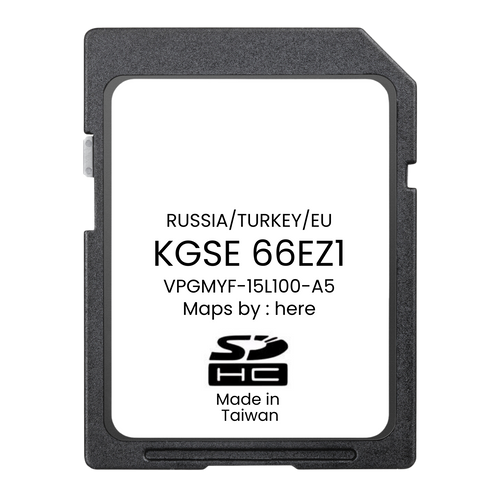 Mapa do nawigacji Europa Mazda KGSE - karta SD