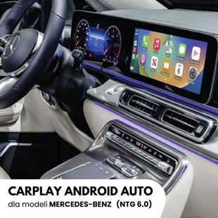 MODUŁ CARPLAY - MERCEDES-BENZ (NTG 6.0) 12,3"