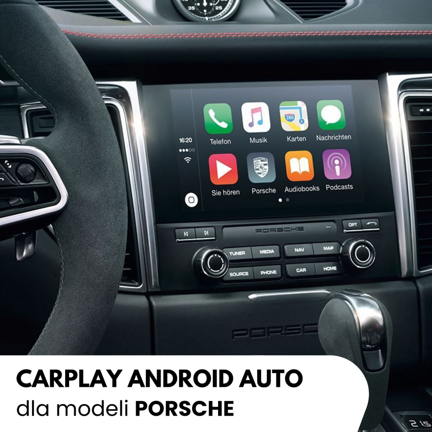 Moduł Apple Carplay & Android Auto - Porsche (PCM 3.1)