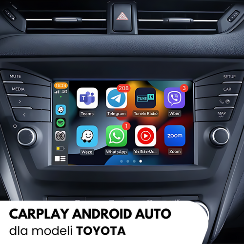 Moduł Apple Carplay & Android Auto - Toyota (Touch 2 & Entune 2.0)