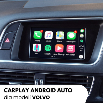 Moduł Apple Carplay & Android Auto - Volvo 7"