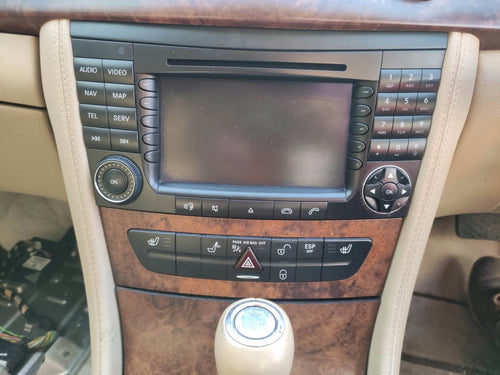 Serwis i naprawa radia nawigacji Mercedes COMAND NTG1 – E-Klasa W211, CLS C219 2002–2008